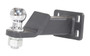 Vestil Steel Single Ball Hitch Mount - 8 In. Length For E-Tug-HD Models - Black