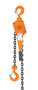 Vestil Steel Economy Lever Hoist - 10 Ft. Chain Length 6000 lb - Orange