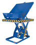 Vestil Steel Lift and End Tilt Scissor Table - 48 In. x 48 In. 3000 lb - Blue