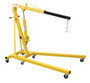 Vestil Steel Shop Crane Engine Hoist with Folding Legs - 4000 lb - Yellow
