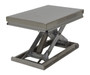 Vestil Partially Stainless Steel Work Station Electric Hydraulic Scissor Table - 24 In. x 36 In. 1500 lb - Yellow