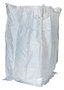 Vestil Polypropylene Coated Fabric Hopper - 78 Cubic Foot 3,300 lb - White