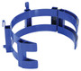 Vestil Steel Saddle Drum Adapter Carrier/Rotator For - 30 Gallon Drums - Blue