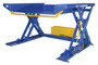 Vestil Steel Ground Lift Scissor Table - 52 In. x 50 In. 2000 lb - Blue