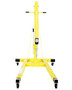 Vestil Steel Shop Crane Engine Hoist with Telescopic Legs - 4000 lb - Yellow