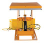Vestil Steel Work Station Electric Hydraulic Scissor Table - 32 In. x 48 In. 1500 lb - Yellow