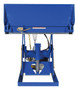 Vestil Steel Lift and Hinge Tilt Scissor Table - 48 In. x 48 In. 2000 lb - Blue