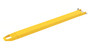 Vestil Steel Pin Style Single Fork Extension - 4 In. x 60 In. 4000 lb - Yellow