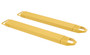 Vestil Steel Fork Extensions - 5 In. x 48 In. 4000 lb - Yellow