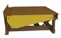Vestil Factory Installed Steel Roll Off Guard For Electric/Hydraulic Dock Levelers - Brown