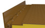 Vestil Factory Installed Steel Roll Off Guard For Electric/Hydraulic Dock Levelers - Brown