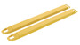 Vestil Steel Fork Extensions - 4 In. x 63 In. 4000 lb - Yellow