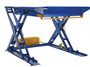 Vestil Steel Ground Lift Scissor Table - 52 In. x 70 In. 2000 lb - Blue