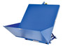 Vestil Steel Efficiency Master Tilt Table - 90 Degree Tilt 60 In. x 50 In. 2000 lb - Blue