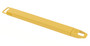 Vestil Steel Single Fork Extension - 4 In. x 48 In. 4000 lb - Yellow