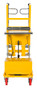 Vestil Steel Electric Lift Manual Drive Order Picker - 440 lb - Yellow