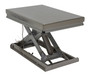 Vestil Partially Stainless Steel Work Station Electric Hydraulic Scissor Table - 40 In. x 48 In. 1500 lb - Yellow