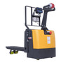 Vestil Steel Electric Pallet Truck Single Fork - 40 In. Length With Scale 2,600 lb - Black
