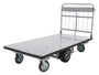 Vestil Steel Electric Material Handling Cart No Sides - 36 In. x 72 In. 2000 lb - Gray