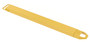 Vestil Steel Single Fork Extension - 6 In. x 63 In. 4,000 lb - Yellow