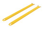 Vestil Steel Pin Style Fork Extensions - 4 In. x 90 In. 4000 lb - Yellow