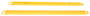 Vestil Steel Fork Extensions - 4 In. x 84 In. 4000 lb - Yellow