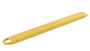 Vestil Steel Single Fork Extension - 5 In. x 66 In. 4,000 lb - Yellow