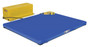 Vestil Steel Low Profile Electric Hydraulic Scissor Lift Table - 39 In. Height 2,000 lb - Blue