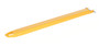 Vestil Steel Pin Style Single Fork Extension - 4 In. x 63 In. 4000 lb - Yellow