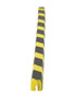 Vestil Polyurethane Foam Edge Guard - 5/16 In. Slot Width Black / - Yellow