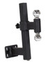 Vestil Steel Double Ball Hitch Mount For E-Tug-HD Models - Black