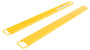 Vestil Steel Fork Extensions - 6 In. x 84 In. 4,000 lb - Yellow