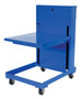 Vestil Steel Self Elevating Spring Table - 30 In. x 30 In. 840 lb - Blue