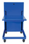 Vestil Steel Self Elevating Spring Table - 30 In. x 30 In. 840 lb - Blue
