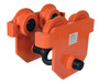 Vestil Steel Push Eye Manual Trolley - 10000 lb - Orange