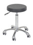 Vestil Steel/Polyurethane Ergonomic Sitting Work Stool - 19 In. to 27 In. Height - Black