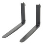 Vestil Forged Steel Forks with Carriage Pin - 36 In. x 1-1/2 In. 4,000 lb - Black