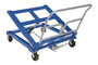 Vestil Steel Economy Transporter and Tilter - 2500 lb - Blue