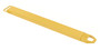Vestil Steel Single Fork Extension - 5 In. x 60 In. 4,000 lb - Yellow