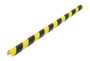 Vestil Polyurethane Foam Edge Guard - 3/4 In. Slot Width Black / - Yellow