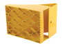 Vestil Fabricated Steel Wheel Chock - 10-3/4 In. Length - Yellow