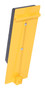 Vestil Molded Rubber/Steel Class III Fork Truck Carriage Bumper Black / - Yellow