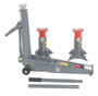 Vestil Steel Manual Hydraulic Fork Truck Jack - 29 In. x 10 In. x 26 In. 15,000 lb - Gray