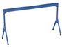 Vestil Steel Fixed Gantry Crane with Phenolic Casters - 20 Ft. 4000 lb - Blue