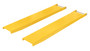 Vestil Steel Pin Style Fork Extensions - 7 In. x 48 In. 4,000 lb - Yellow