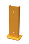 Vestil Steel Structural Rack Guard - 18-1/4 In. x 6 In. x 15 In. - Yellow