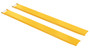 Vestil Steel Pin Style Fork Extensions - 8 In. x 96 In. 4,000 lb - Yellow