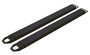 Vestil Steel Fork Extensions - 6 In. x 72 In. 4,000 lb - Black