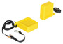 Vestil Thick Polyurethane Fork Tip Protector - 5-5/8 In. x 3/4 In. Fork Pocket - Yellow