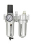 Vestil Air Filter/Lubricator/Regulator Port Hole - 1/2 In. For Rotary Air/Oil Powered Units - Silver